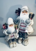 Figurka Mikołaj Bożonarodzeniowy Biały XL 50 CM 