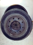 Komplet dwóch kół do Peugeot Expert z oponami letnimi GoodYear 205/70 R 15C