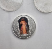 OBRAZ BOŻEGO MIŁOSIERDZIA - 1 $ DOLAR 2016 TOKELAU