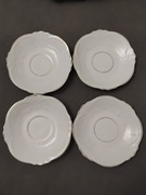 Carl Tielsch C.T. talerzyki spodki zestaw 4szt.