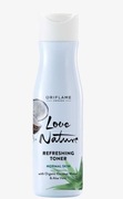 Tonik Love Nature Z aloesem i wodą kokosową 
