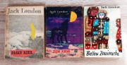 Jack London ZESTAW 3 szt: Zew Krwi, Biały Kieł, Bellew | STARE WYDANIA