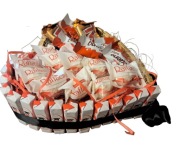 Serce z Merci i Kinder prezent Walentynki BOX 