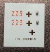 StuG III Ausf. G 1:76 kalkomanie