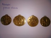 Monety żydowskie z mosiądzu