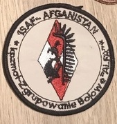 Naszywka z misji w Afganistanie 3