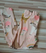 Legginsy na dziewczynkę.