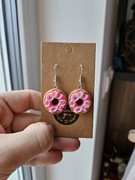 Kolczyki Donaty donuts pączki 