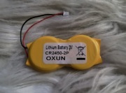 Bateria litowa CR2450-2P 3V OXUN z przewodami i wtyczką