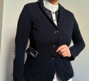 Frak jeździecki sweterek Equiline S 36 granat 