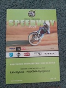 Program Żużel Rybnik ROW -  Polonia Bydgoszcz 2008
