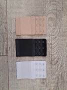 Przedłużacz do biustonosza z gumką - 3 szt. - 3 rzędy