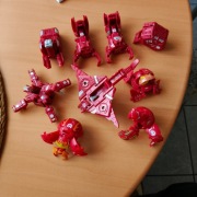 BAKUGAN figurka figurki 18 sztuk + karty Super zestaw Rzadkie!