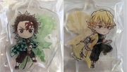 zestaw breloczków Demon Slayer Tanjirou Zenitsu