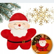 Poduszka święty Mikołaj piękna welurowa 45 cm piękno w Twoim domu 