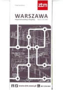 ZTM Warszawa - Mapa komunikacji miejskiej, październik 2012 r.