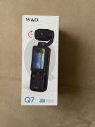 Kompaktowy aparat cyfrowy W&O Q7 z obiektywem obrotowym 180° kolorze białym