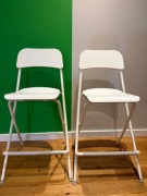 2szt. krzesła IKEA Franklin, hoker, taboret