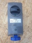 Gniazdo przeciwwybuchowe z wyłącz. 16A, 2P+E strefa pyłowa EX 503.1683