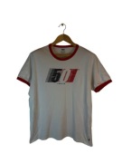 Koszulka Levis biała z dużym nadrukiem XL