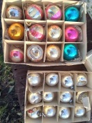 stare ozdoby choinkowe PRL