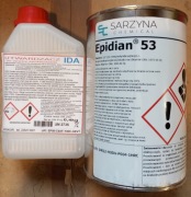 Epidian 53, 1kg, żywica epoksydowa, plus utwardzacz IDA 0,4kg