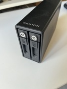 Obudowa Raidon SafeTank - dwu-zatokowa SATA III USB 3.0