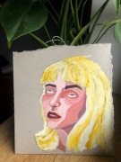 obraz akryl na tekturze „ekstaza”