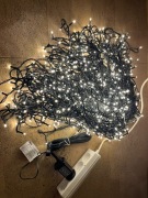 Lampki choinkowe 1000 Led - ciepły biały