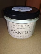 Świeca sojowa zapachowa Wanilia 235ml recznie wyko