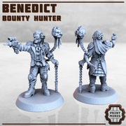 Benedict - Bounty Hunter ,Denali - Beast Merchant 