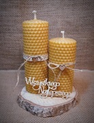 Zestaw na każdą okazję - naturalne świece 