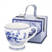 Kubek z porcelany w ozdobnym pudełku