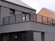 Balustrada zewnętrzna schodowa balkonowa barierka