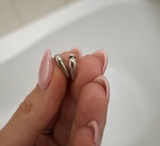 Kolczyki srebrne 925 zapięcie angielskie 