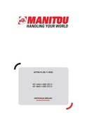 Instrukcja Obsługi Manitou MT 1440 A, MT 1840 A 100 D ST5 S1 PL