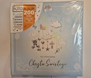 Album na zdjęcia na pamiątkę Chrztu Świętego 200 zdjęć 