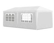 vidaXL Namiot imprezowy, 3 x 6 m, biały