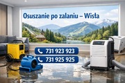 Osuszanie po zalaniu – Wisła | budynki | 24/7