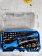 Wkrętaki komplet nasadki +bity i bity precyzja