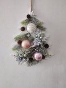 Stroik ścienny choinka, wianek choinka