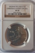 10 zł 2003 WOŚP  NGC PF70