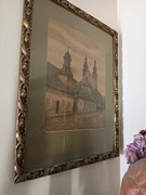 Stefan Filipkiewicz Kosciol Sw. Andrzeja  litografia