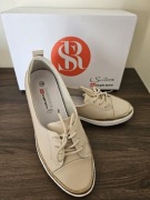 Trampki tenisówki beżowe baleriny sportowe 