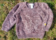 H&M Disney Kubuś Puchatek,śliczny sweterek,r.86,12-18 mcy