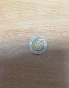 5zł rok 2008 obiegowe