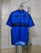 koszulka kolarska L adidas Scott niebieska błękitna crane szara siwa r