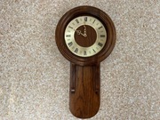 Stylowy Zegar Wiszący Dębowy Quartz C142