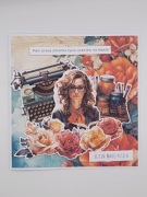 Kartka na Dzień Edukacji Narodowej dla nauczycielki  rękodzieło 