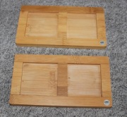 Cult Design drewniane podstawki 2 sztuki